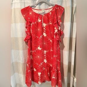 JCrew Summer Flutter Sleeve Dress